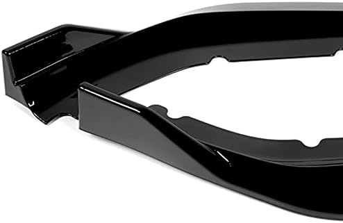 3PCS Front Bumper Lip Kit fit for compatible with 2016-2018 Nissan Altima Sedan, STP-Sport Style Splitter Trim Protection Spoiler, Air-Dam-Chin-Diffuser (Painted Black)