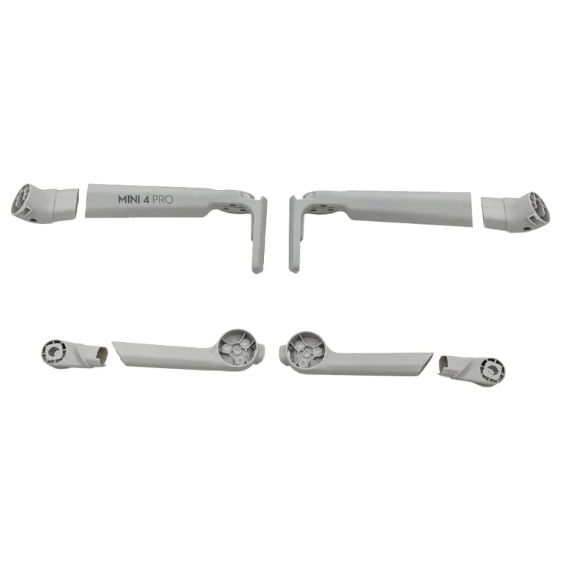 JOYSOG Mini 4 Pro Arm Shell for DJI Mini 4 Pro Drone Front/Rear Left Right Arm Shell Cover Replacement Repair Parts (Front&Rear Left Right Cover Style 2)