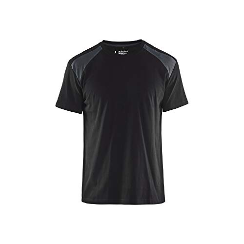 Camiseta Blaklader XL que evita el sudor y resiste roturas en negro y gris