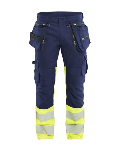 Pantalon stretch avec poches flottantes Blaklader haute visibilité