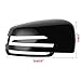 KYYET Gloss Black Side Rearview Wing Mirror Cover Cap Compatible with Mercedes W176 W204 C204 W212 W211 W246 C117