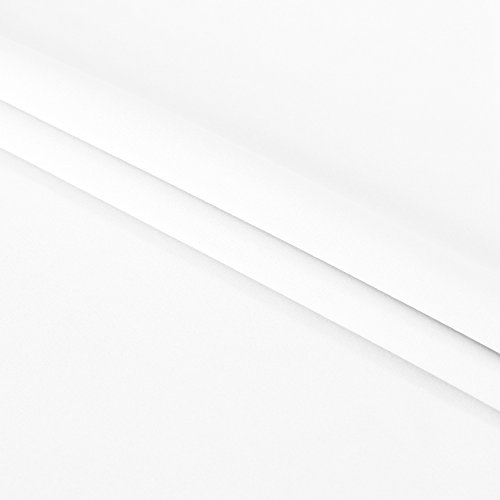 Turquoize Blackout Curtain Valances Solid Rod Pocket Scalloped Valances Short Curtain Panels For Kitchen Window/Bedroom/Barthroom, 52" X 18" Inches, 2 Panels, White #TOP5