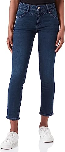 s.Oliver Damen Jeans-hose 7/8, Jeans Hose 7 8 Betsy Slim Fit, Blau, 48 EU