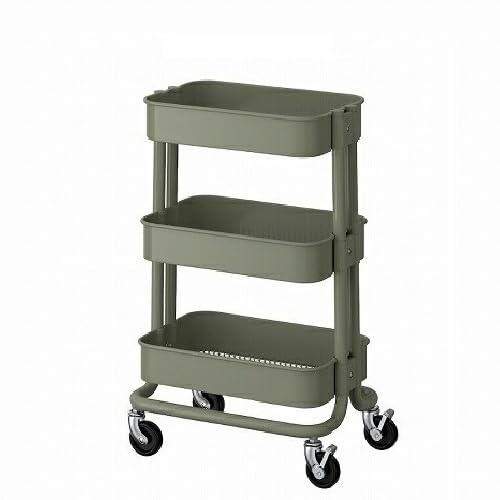 Amazon.co.jp: IKEA イケア RASKOG ロースコグ ワゴン 35x45x77cm 大
