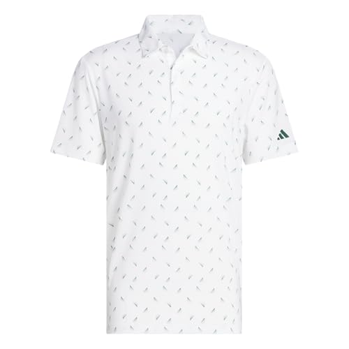 adidas Men's Ultimate365 Printed Mesh Polo Shirt