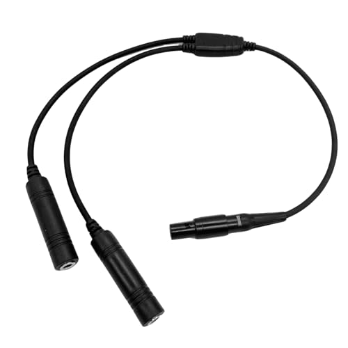 Uscita Lemo a 6 pin: adatta facilmente le tue cuffie GA a una connessione Lemo a 6 pin. Questo cavo adattatore consente alle cuffie aeronautiche GA dual-plug di funzionare con un jack Lemo maschio a 6 pin. Basta collegarlo a qualsiasi presa Lemo a 6 pin compatibile per un uso senza interruzioni. I piloti che operano diversi tipi di aeromobili non devono più trasportare due cuffie separate.
