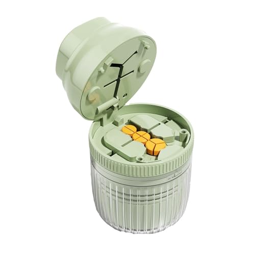 ETOFIXEE Trituradora de Pastillas,Cortador de Pastillas,Rompe Pastillas para Píldoras Pequeñas y Grandes,Partidor de Pastillas para Niños,Ancianos,Mascotas