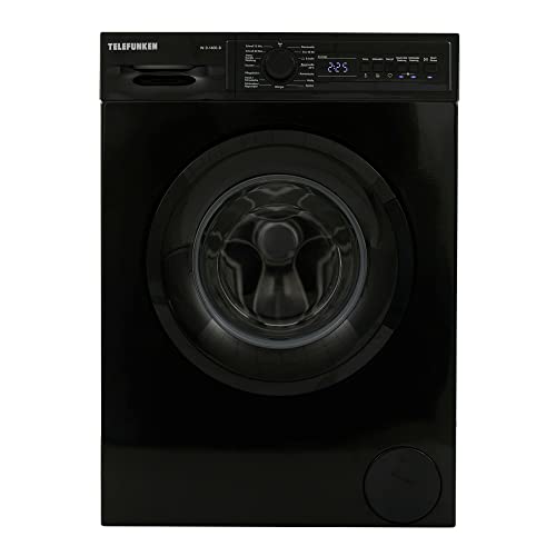 Telefunken W-9-1400-B Waschmaschine (9 kg / 1400 U/Min) mit Mengenautomatik, AutoDose, Inverter Motor und Überlaufschutz