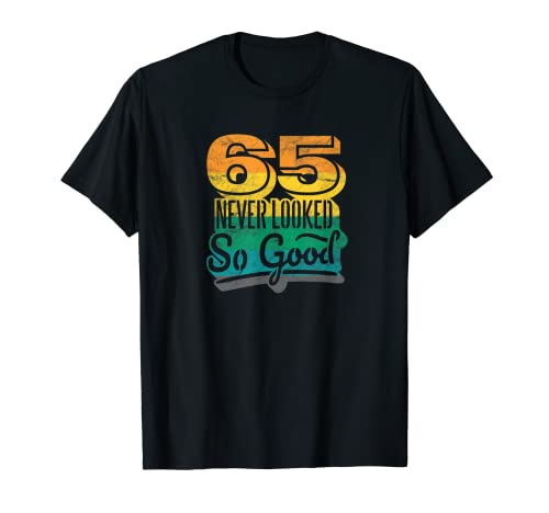 65 Mai guardato così buono! Divertente design multicolore, effetto invecchiato, è un ottimo accessorio
