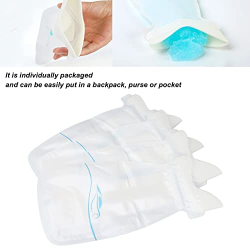 Saco de urina para veículo universal e saco para doentes (4 peças), frasco de mictório de plástico à