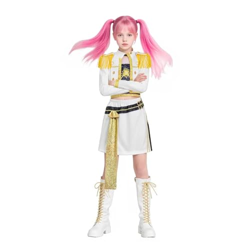 Xiwhuua Mir-a - Disfraz de cazadores de anime para niñas, disfraz de cantante pop,...