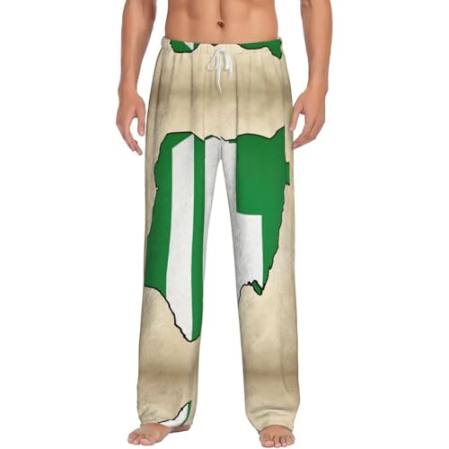 Pantalon de pyjama homme Nigeria confortable vêtement de nuit