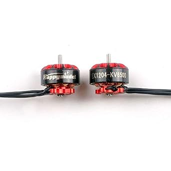 Happymodel 2Pcs EX1204 1204 5000KV 6500KV 2-4S CW CCW Brushless Motors 1.5mm Shaft for FPV Racing Drone 3 Inch Toothpick Quadcopter 5000KV CW +CCW