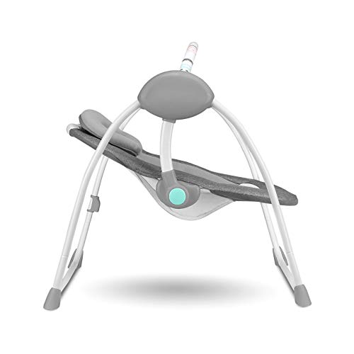 LIONELO Ruben voeding- en schommelstoel 67 x 70 X 61-69 cm Baby tot 9 kg, 2 geleidelijke verstelling, stil werk, 5… - Afbeelding 6