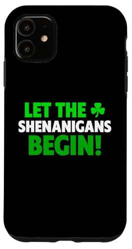 Let The Shenanigans Begin T�V���c - ���p�g���b�N�̓� �X�}�z�P�[�X iPhone 11 �p