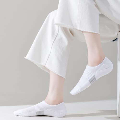 No Show Socks Womens Athletic Cushioned Ankle Socks Low Cut Running Invisible Liner Sock3