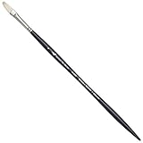 Winsor & Newton Artists' Oil Brush - Filbert (Long Handle) - Size #4