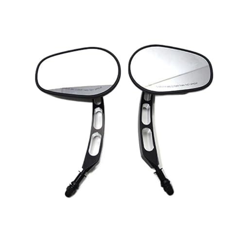 Espejos de manillar para motocicleta acabado premium compatibles con Harley Touring