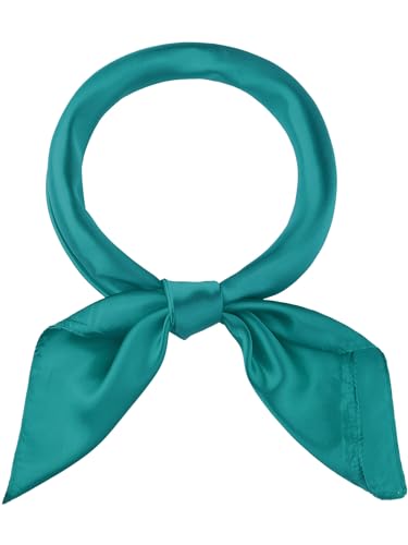 Women Solid Satin Scarves, 35