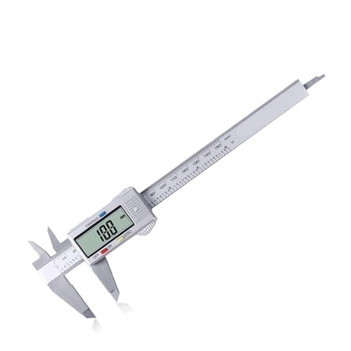 6�C���`�f�W�^���m�M�XLCD�d�q�m�M�X�A�J�[�{���t�@�C�o�[�Q�[�W�A��������c�[���@��}�C�N�����[�^�[ - ����c�[���A�V���o�[-150mm-1