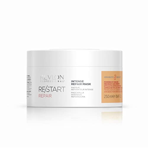 REVLON PROFESSIONAL RE/START REPAIR Mascarilla Intensiva Reparadora, Tratamiento Fortalecedor para Cabellos Débiles, Reconstructor del Cabello, Mascarilla para Cabellos Dañados, 250ml