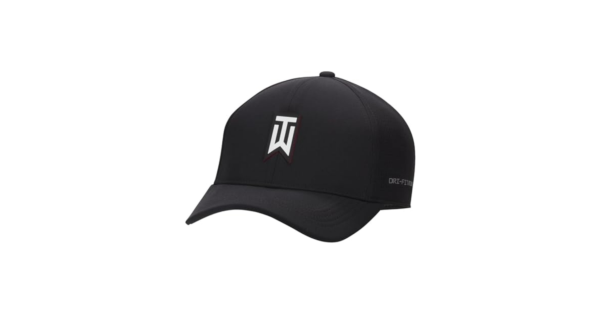 メンズウェア Nike Tiger Woods Golf Hat Nike Golf Tiger Woods TW Logo Golf Hat Black Cap Adjustable