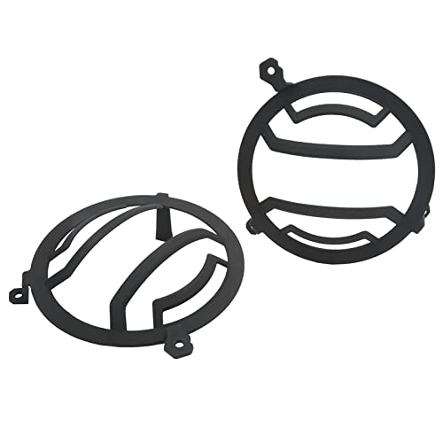 Housse de protection pour phares JL 2018+ en ABS noir résistant | Lot de 2 pièces - 2