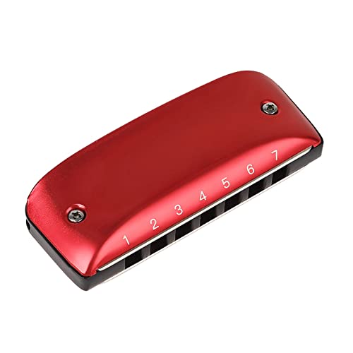 MayDONG Harmonica diatonique à 7 trous avec cordons gratuits pour enfants, amis et débutants - Les Beatles, Paul McCartney, John Lennon, RIngo Starr, George Harrison MayDONG Harmonica diatonique à 7 trous avec cordons gratuits pour enfants, amis et débutants – Image 5