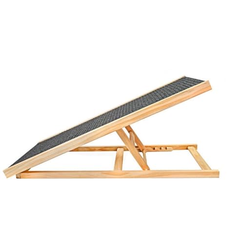 犬 階段 4段 犬 ステップ 折り畳み式 ドッグステップ 犬用スロープ 犬用踏み台 高さ調節可能 滑り止め 省スペース 足腰の負担を軽減 小型犬 中型犬 高齢犬 ペット 階段 ステップ ペット介護用 (m)