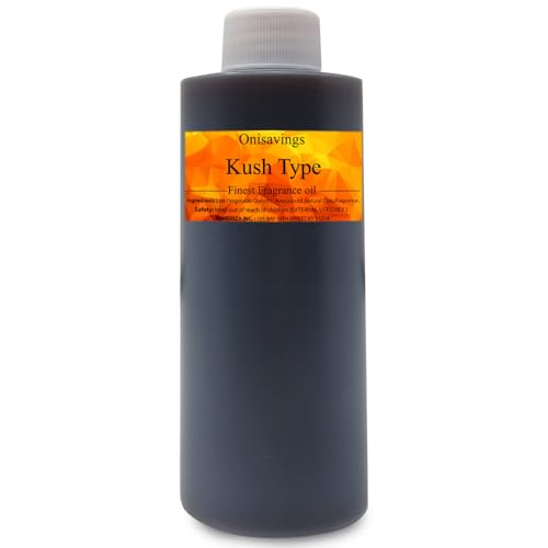 Fragrance Oils Kush Type Fragrance Oil - Long-Lasting Scent -Aroma Body Oil Scented Fragrance Ideal for DIY Soap Making, Diffusers, Candles and Body Butters - long-lasting fragrance Essential Oil