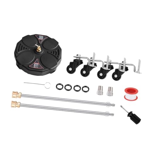 predolo Nettoyeur Haute Pression pour Planes, 13 Pouces, Robuste, Accessoire pour Nettoyeur Haute Pression, Autolaveuse pour de Jardin