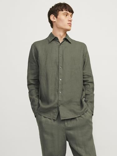 JPRCCLAWRENCE Linen Shirt L/S SN – Ansicht 2