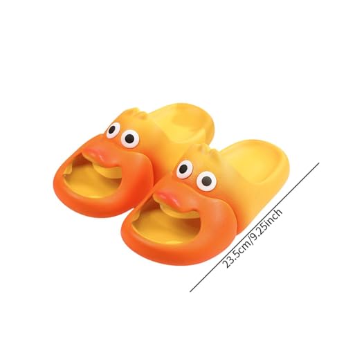 Funny Slippers Novelty Lovely Bath Slippers for Women Men Big Eyes Mouth Design EVA Material Non-Slip Sole for Bathing Pool Home Bedroom2