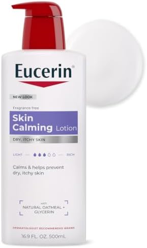 Eucerin Skin Calming Body Lotion with Natural Oatmeal, 16.9 FL OZ
