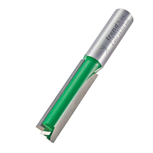 Fraise droite deux cannelures queue 12mm de 12.7mm pour défonceuse - 2