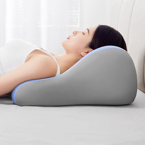 Sex Kissen Für Die Paare Extrem Sex, Memory Foam Keilkissen Mit Ergonomischer Stützfunktion 45x35x13 CM Weiches OrthopäDisches Lagerungskissen Für Optimale Positionierung (Hellgrau)