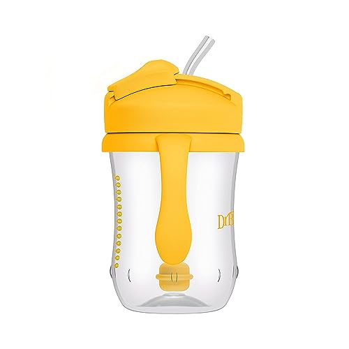 Dr. Brown's Milestones Baby's First Straw Cup, Yellow, 1-Pack - image 8