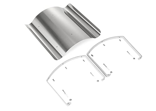 STERR Schornsteinabdeckung 50 x 60 cm - Edelstahl Kaminabdeckung - Schornstein, Edelstahl Schornstein - Schornstein Bausatz, Regenhaube Schornstein, Schornsteinaufsatz - RCP5060