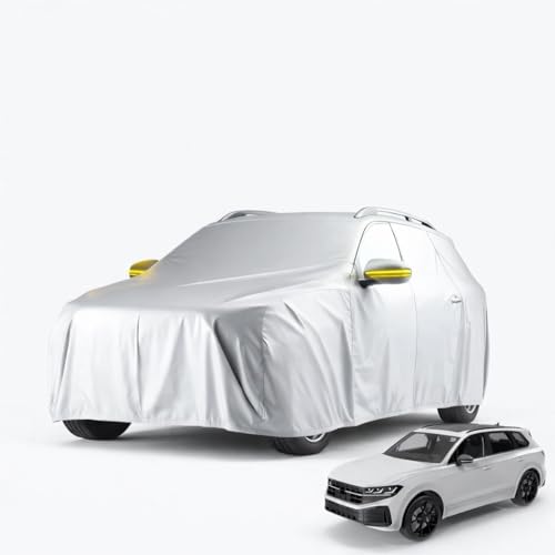 Autoplane SUV Abdeckplane - Auto Abdeckung & universale Autoschutzhülle - Autogarage - Car Cover - wasserdicht & wetterfeste Autoplane (SUV (490 * 190 * 180cm))