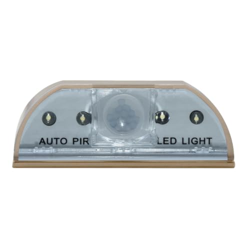 Abaodam Lámpara LED para Cerradura de Puerta Sensor Humano, Luz Automática sin Batería para Escaleras, Diseño Compacto y Funcional, Ahorro Energético, 1 Unidad