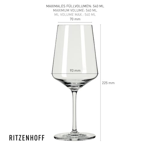 Miniatura 7 de Ritzenhoff 8106003 - Juego De 2 Vasos De Cóctel 600 Ml, Serie Animales Felices, 2 Unidades, Con Diseño De Gatos, Fabricado En Alemania