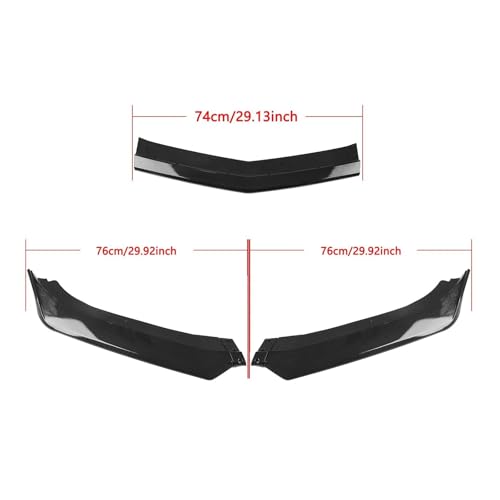 Spoiler avant carbone pour Chevy Camaro SS 2016-2024