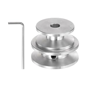 Quarkzman V-Typ Riemenscheibe Aluminiumlegierung 8mm