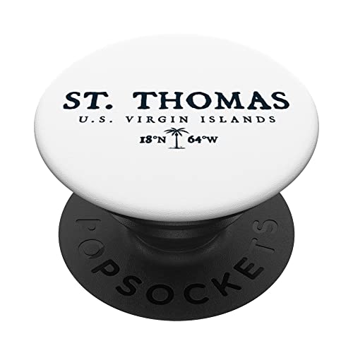Santo Tomás US Palmera Surf Beach Regalo PopSockets PopGrip Intercambiable