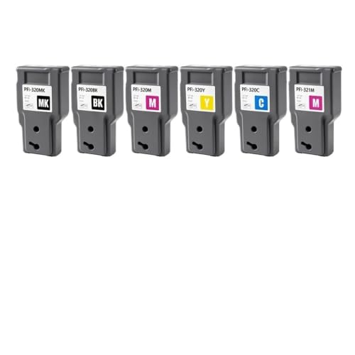 Cartouche PFI-321-M Canon TM-200 TM-205 encre magenta pour impression traceur