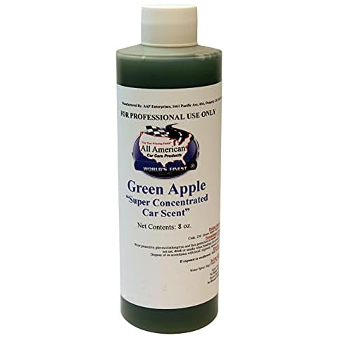 Super Concentrated Car Scent Air Freshener - Green Apple - Mix to Make 1 Gallon Cover