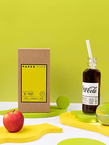 White Milkshake Straw