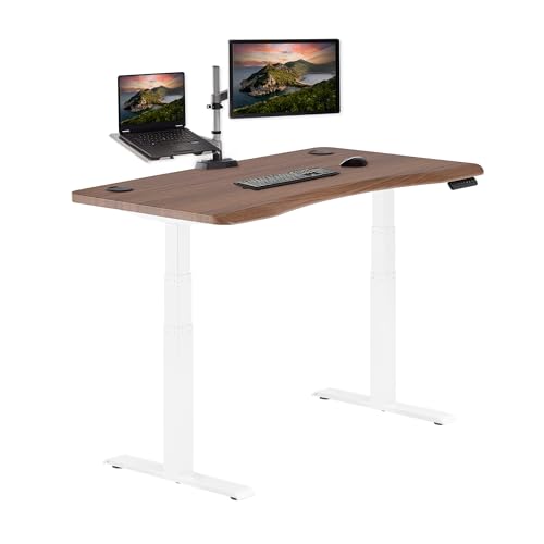 Vari Ergo 54x26 Electric Standing Desk, Walnut