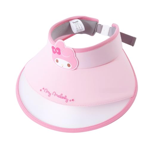 Cute Visor Sun Hat Adjustable, Kawaii Character Beach Sun Hat Wide Brim, Lightweight Sports Hat, Cooling Hat for Outdoors3