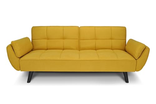 Dimensioni di ingombro: 214 x 90 x 86(h) cm, seduta 54 cm, schienale 44 cm